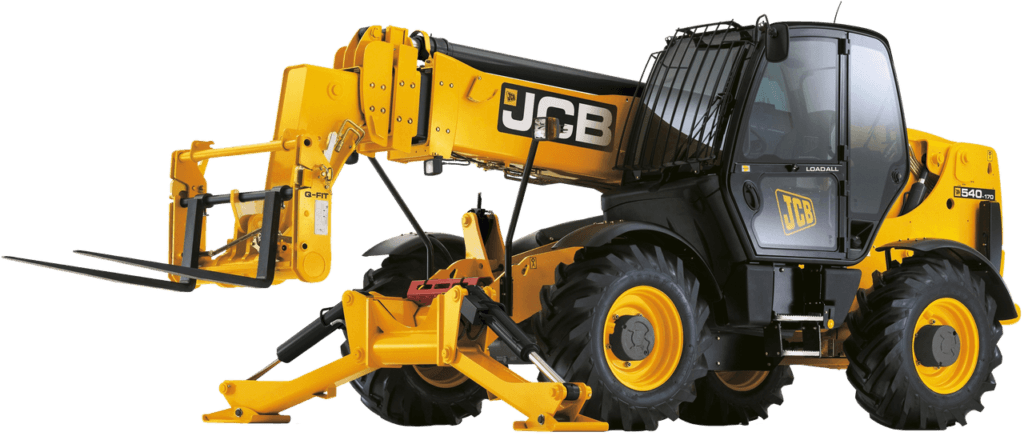 Фото: Шины на телескопический погрузчик JCB-540